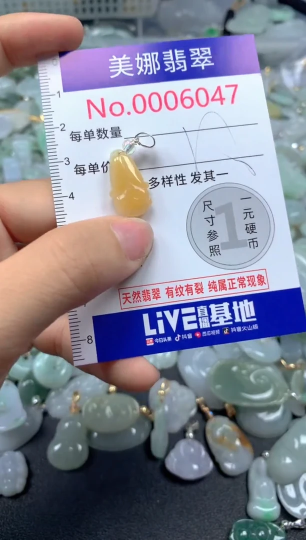 颈饰未镶嵌翡翠6047