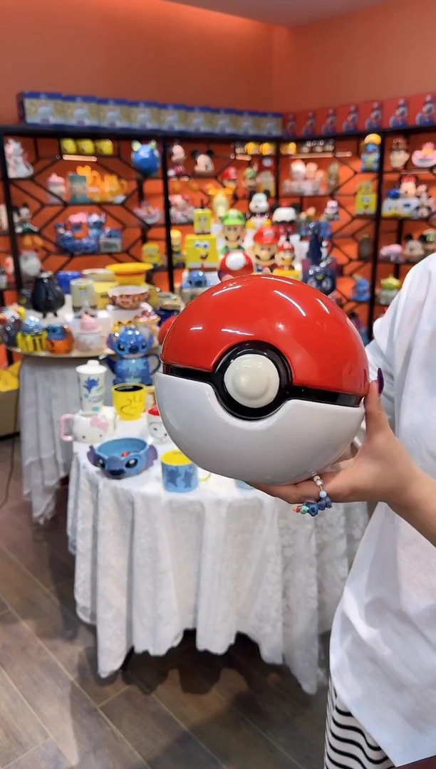 瓷片@@陶瓷精灵球储物罐