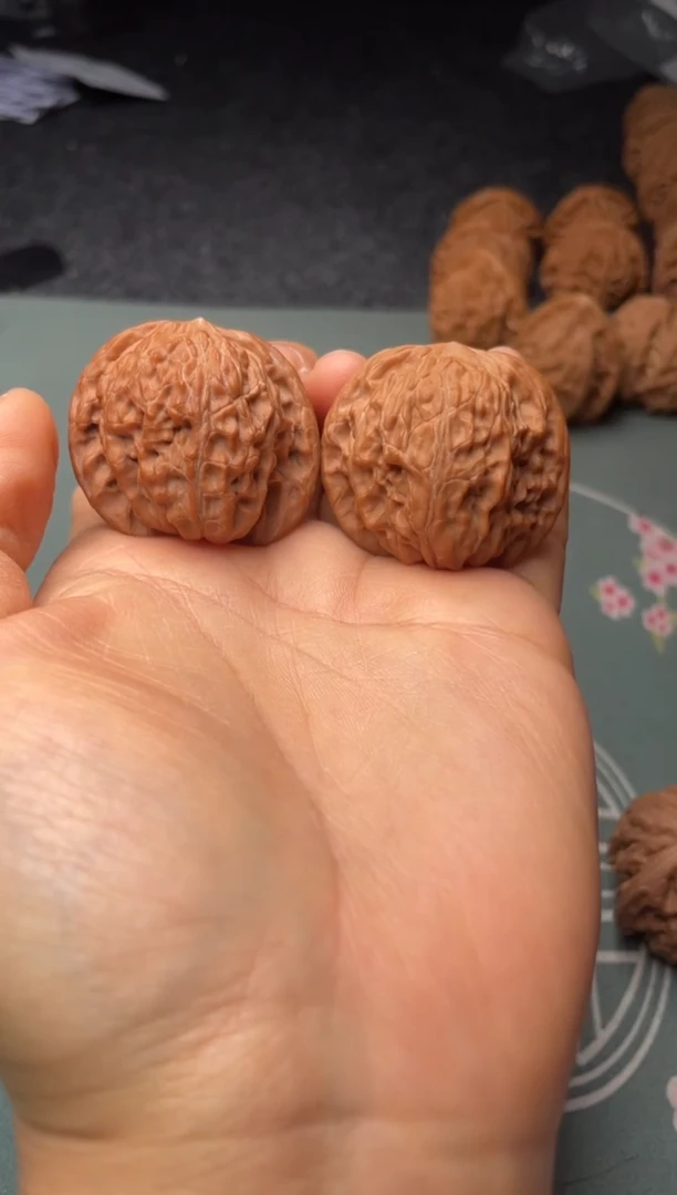 把件文玩核桃w250 磨盘 37尺