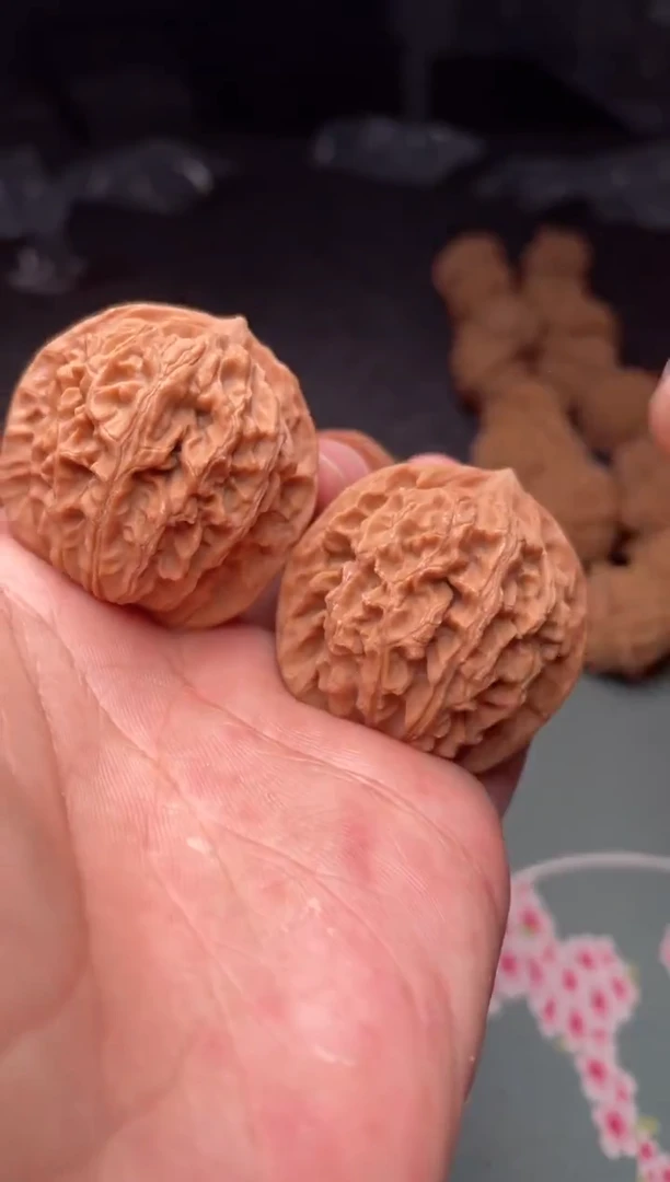 把件文玩核桃a73 盘龙纹     39尺