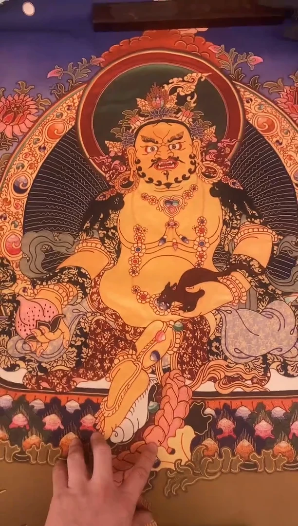 装裱画精美唐卡tk16066