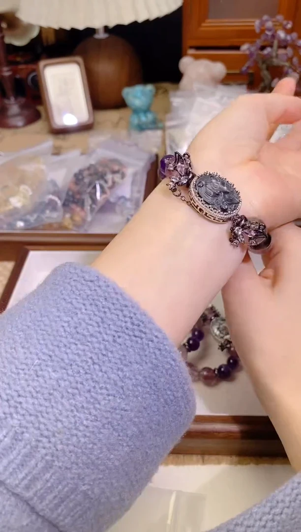 【闪购商品】紫晶手链未镶嵌1005手串