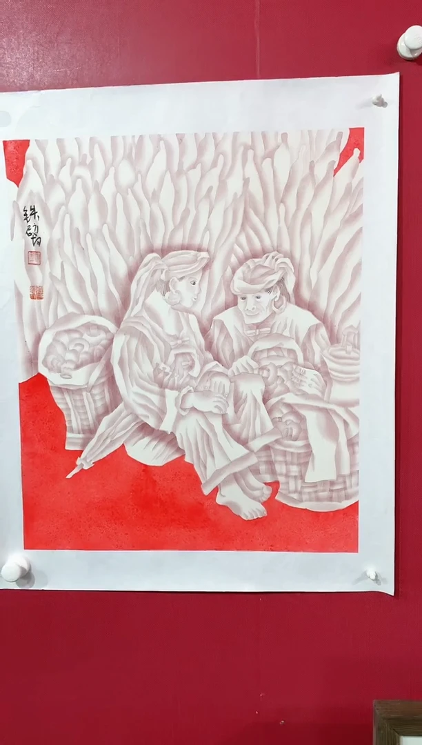 【闪购商品】绘画90刘铁臂绘画作品60*50