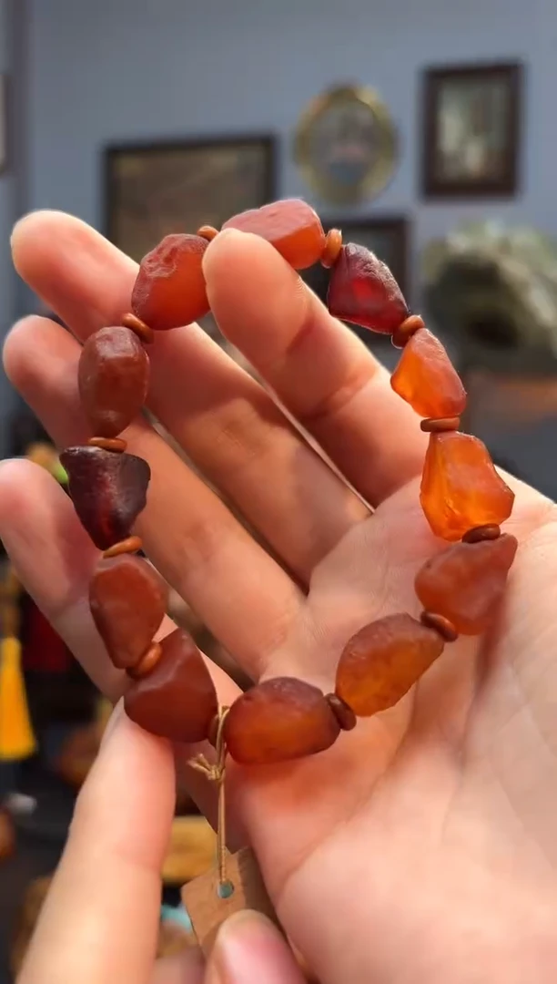 手串琥珀未镶嵌手串