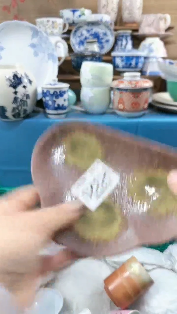 【闪购商品】瓷片多宝阁瓷器满18米包邮 H320