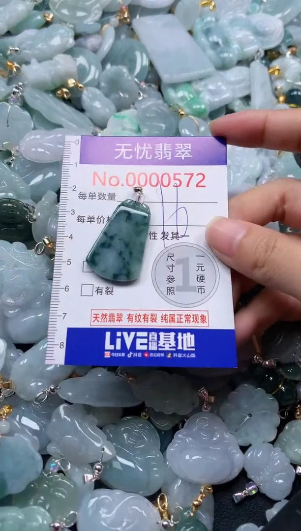 颈饰未镶嵌翡翠572