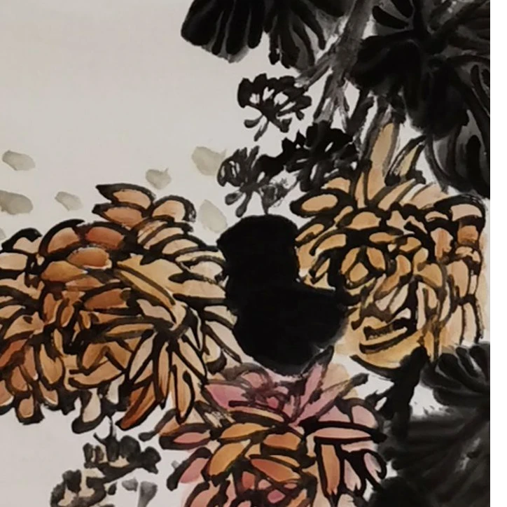 【辽拍美术】花虫 V250709-2-780   4.3平尺   纸本镜片   lj1127