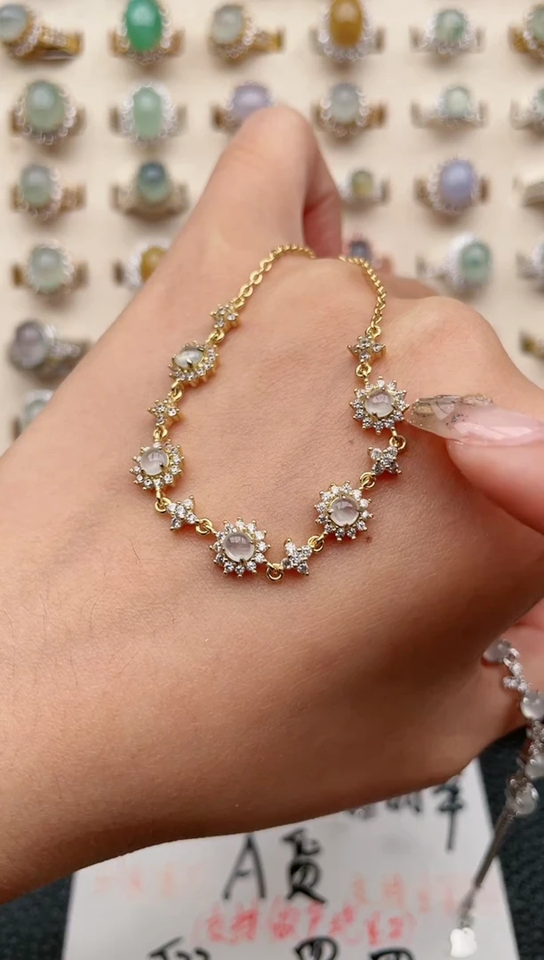 【闪购商品】翡翠戒指银S925镶嵌1111