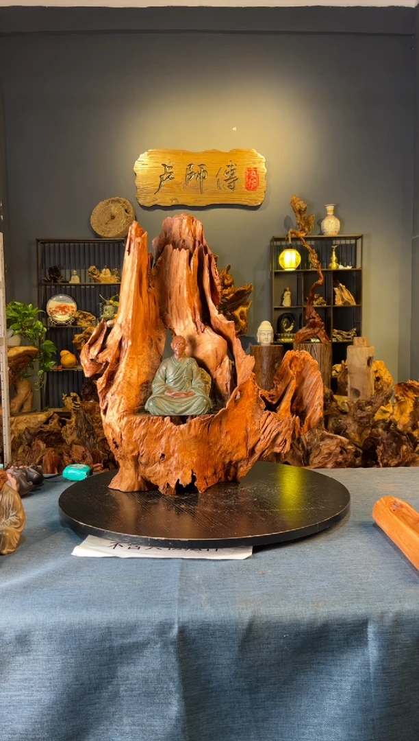 木卢师傅根艺作品（不包含人物摆件）