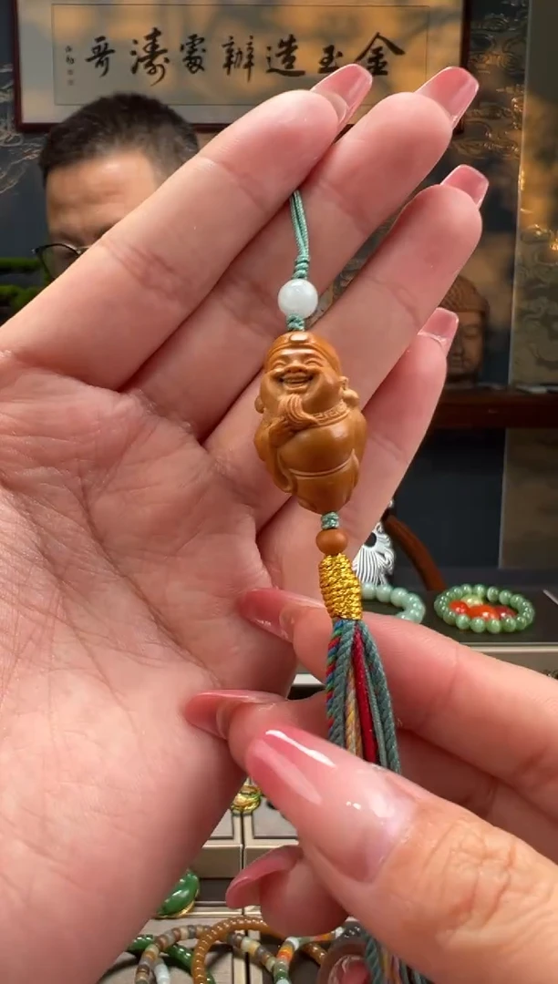 【闪购商品】橄榄核其他财神爷挂件