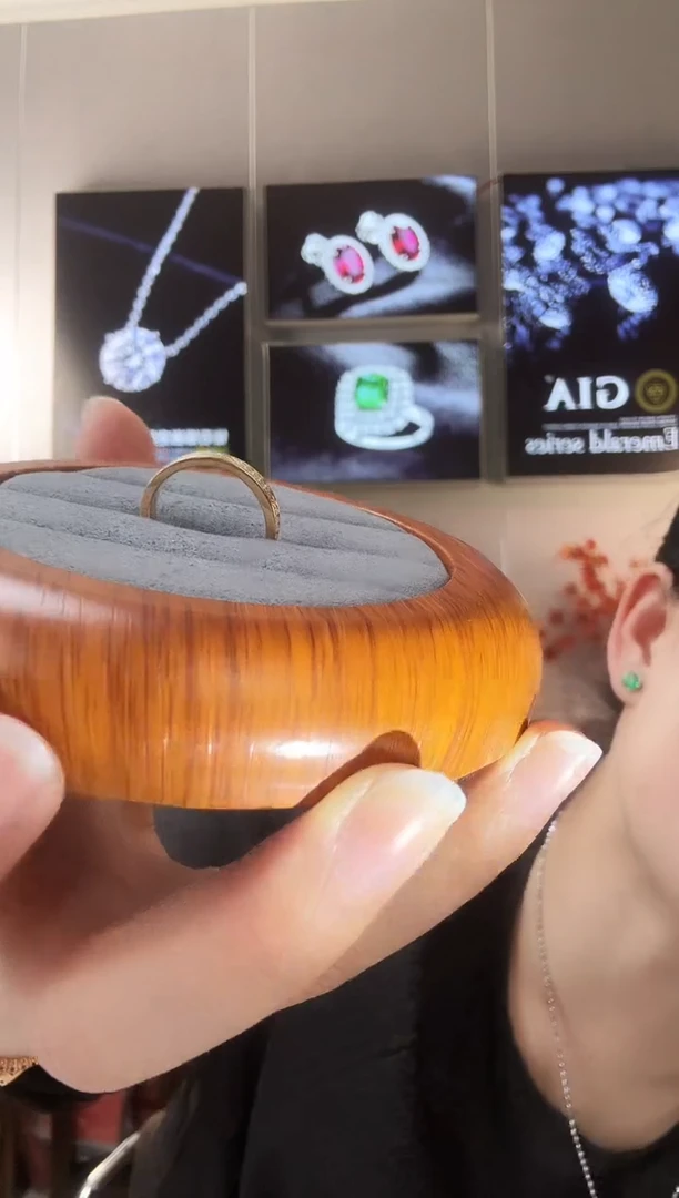 主播定制链接 金色款戒圈 定制圈口