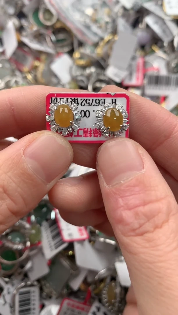 银S925镶嵌戒指翡翠111---7