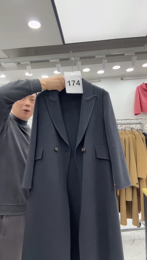 秋冬经典羊毛外套编码174