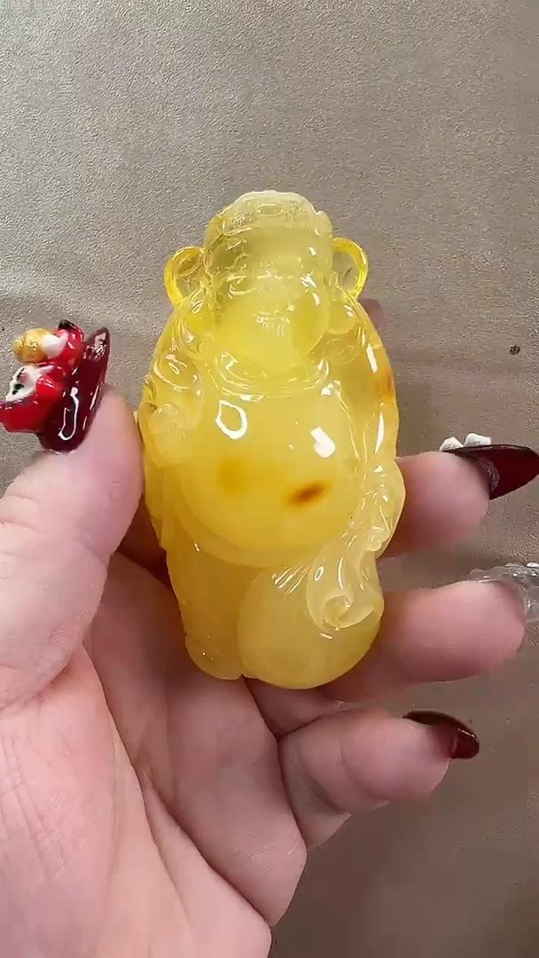 【闪购商品】琥珀颈饰未镶嵌吊坠