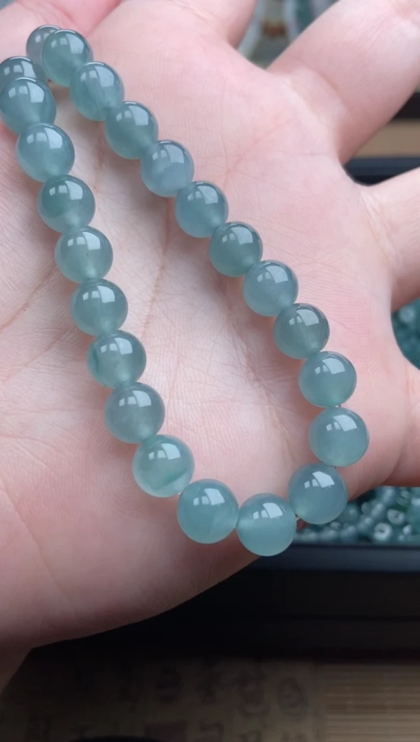 【闪购商品】翡翠手链未镶嵌多样性发货23颗卡8