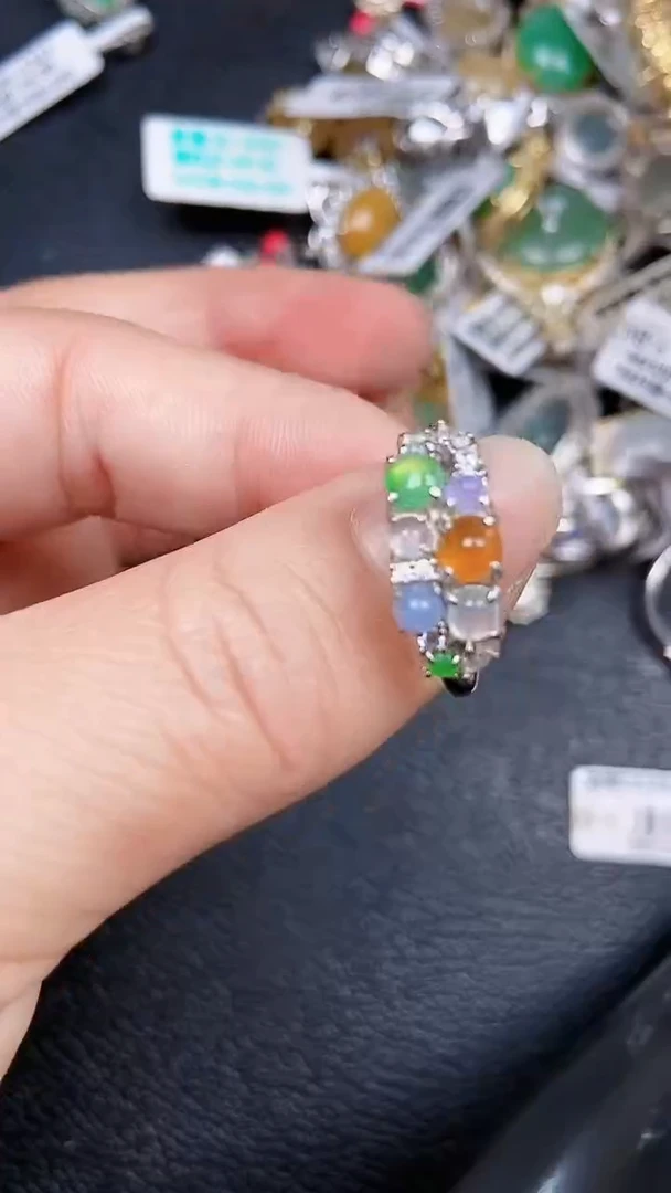 颈饰银S925镶嵌翡翠1770