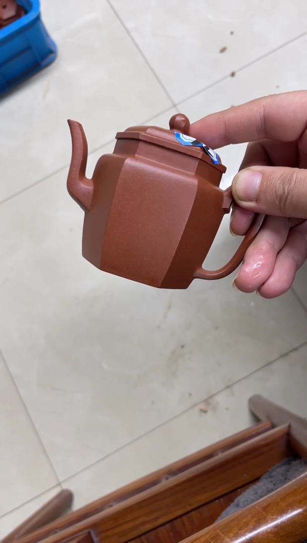 茶壶紫砂红降陂高士