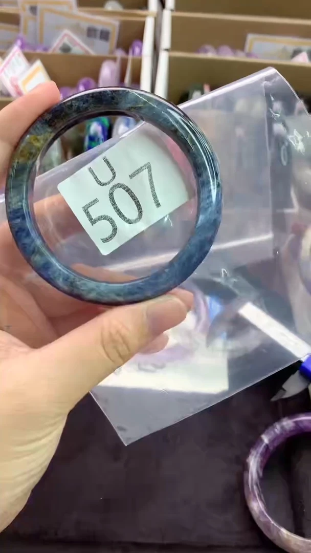 水晶手镯未镶嵌U507-55