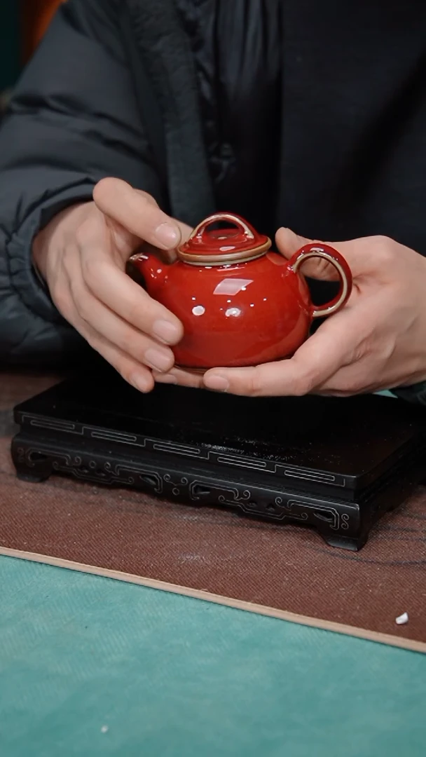 【闪购商品】59-2红色单壶-星航-+老瓷片（随机）