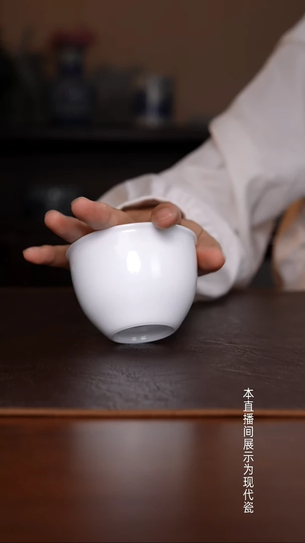 景德镇高温瓷白缸杯福利品