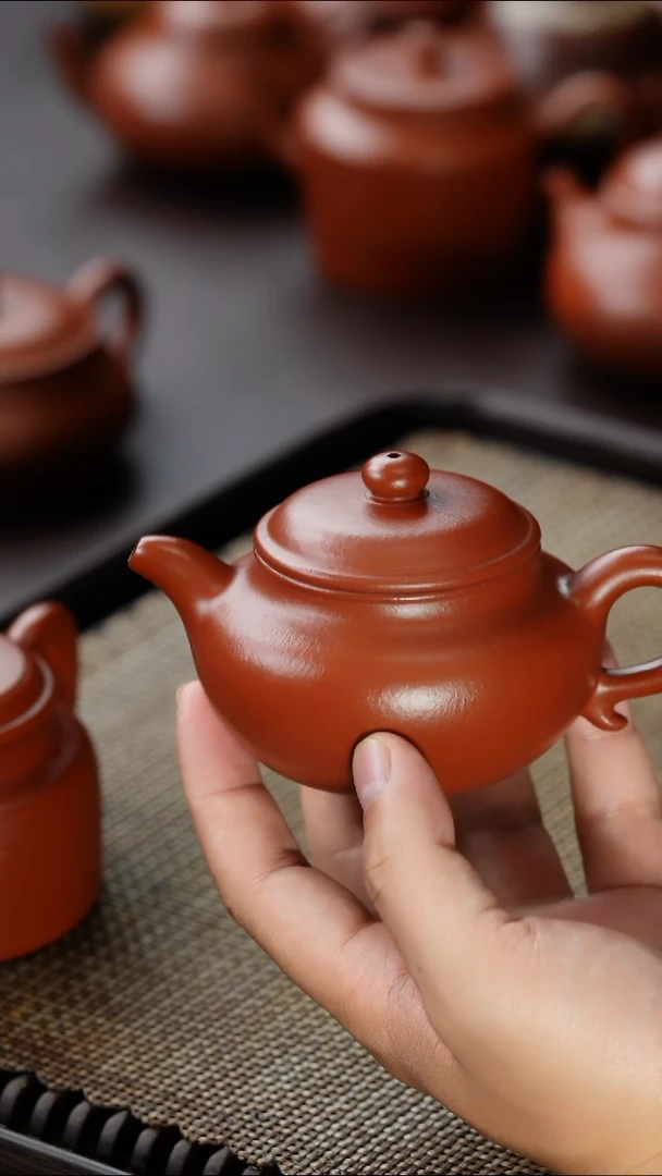 茶壶紫砂黑*键黄龙山紫砂