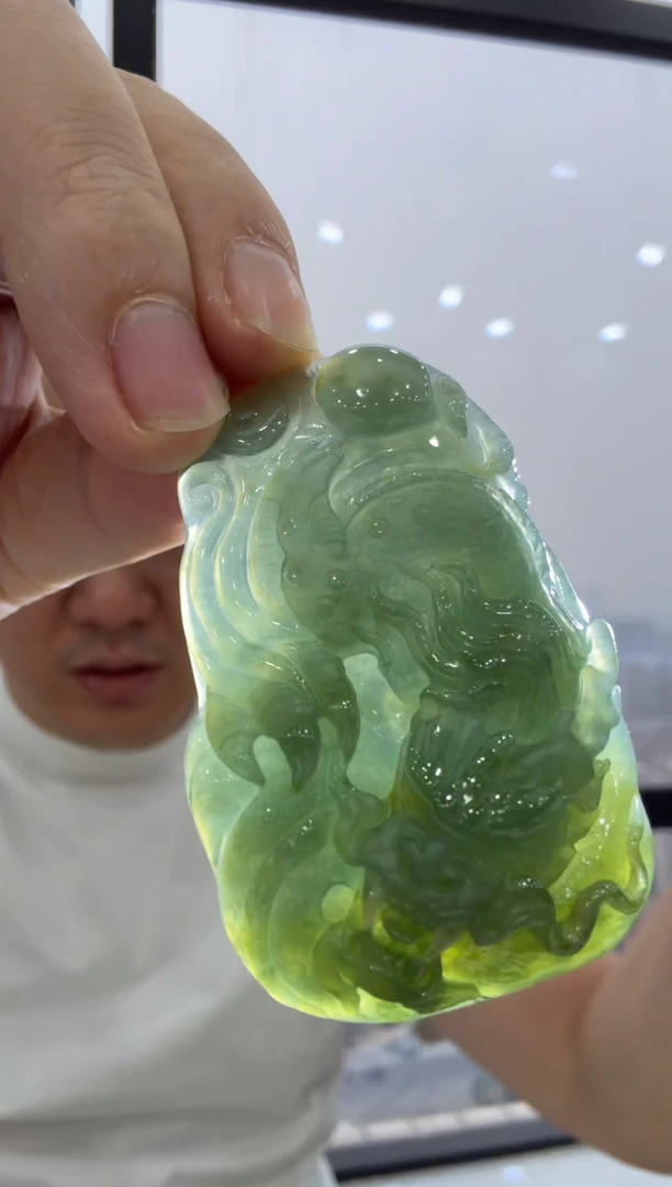 未镶嵌挂件翡翠A货翡翠多样性孤品