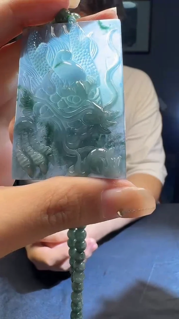 翡翠未镶嵌颈饰4855/66（多样性发货发一件）