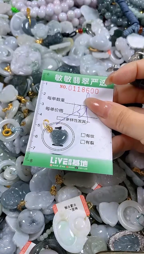 【闪购商品】翡翠颈饰未镶嵌闪购0118600多样性发其一