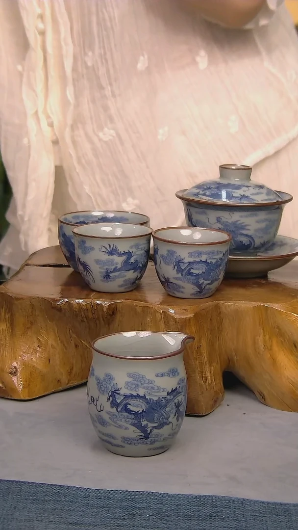 简装家用款5件套 陶瓷家用茶具系列