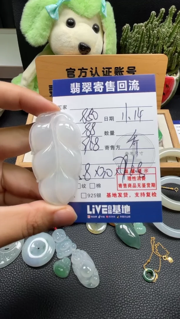 颈饰未镶嵌翡翠10150587