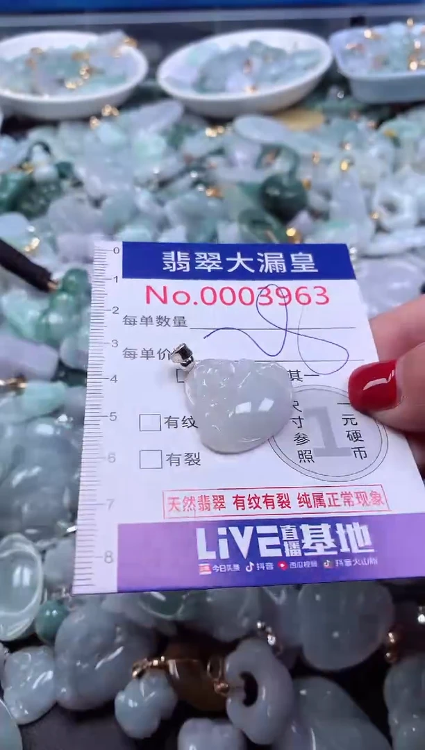 颈饰未镶嵌翡翠3963