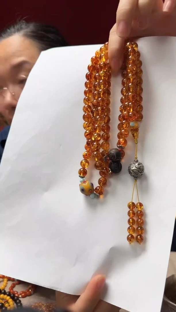 【闪购商品】琥珀珠宝奇石未镶嵌10mm