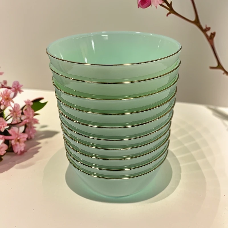 5.5英寸米饭碗景德镇高端玉瓷餐具高温煅烧原矿天然