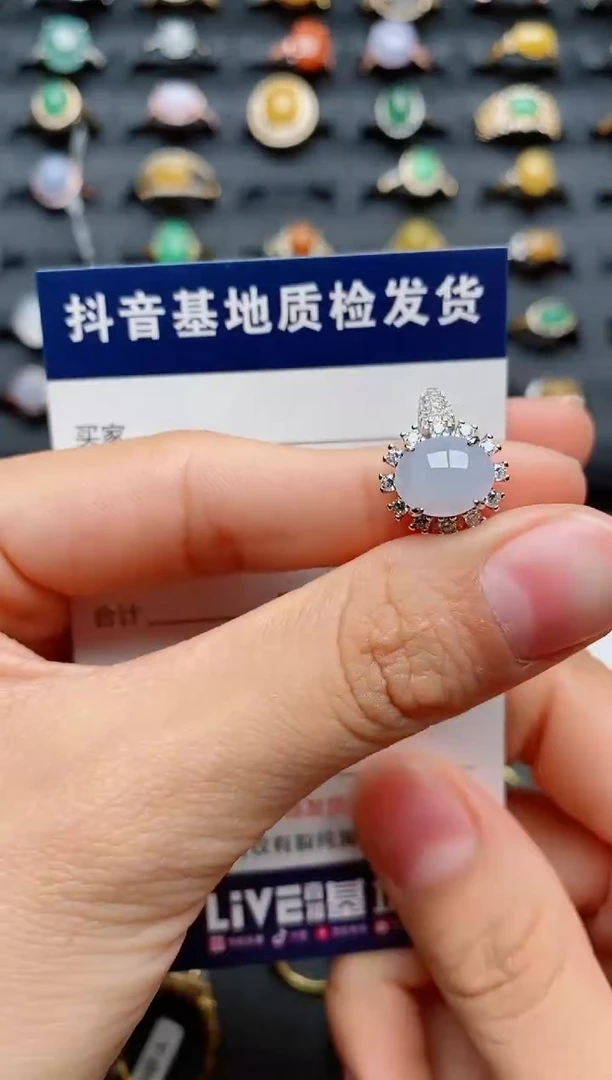 【闪购商品】翡翠戒指银S925镶嵌..........