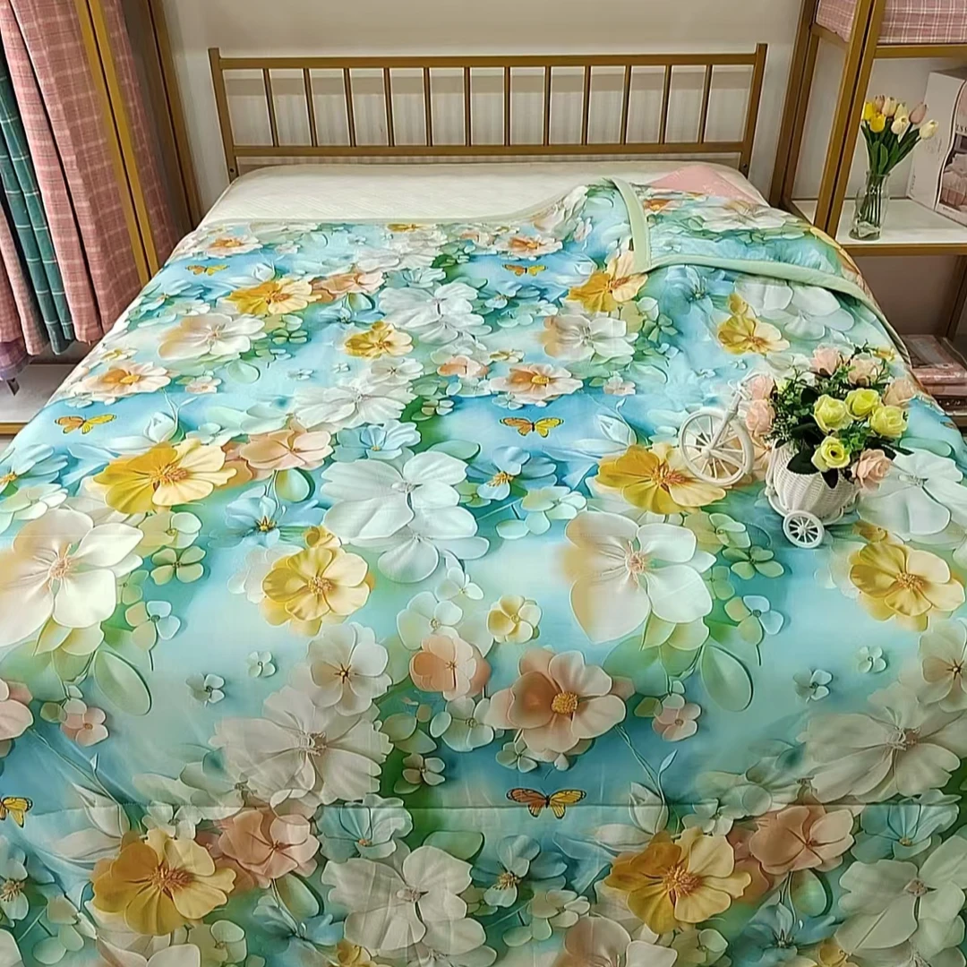 5D凉感丝夏被--暖意浮光