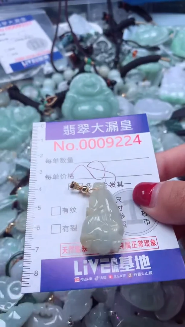 颈饰未镶嵌翡翠9224