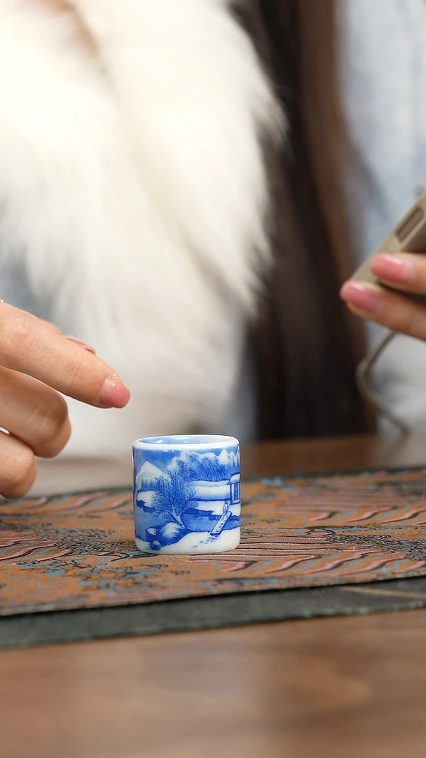 【闪购商品】仪贤堂 雪景扳指盖置