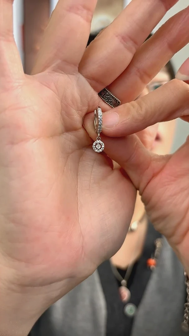 无925银纯银耳饰