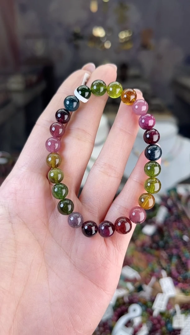 【闪购商品】碧玺/未镶嵌7mm+碧玺单圈多样性发货