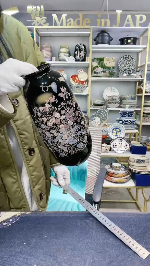 【闪购商品】碗九谷烧花瓶一只装38