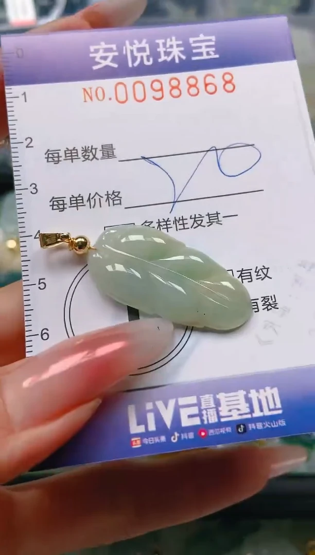 【闪购商品】翡翠颈饰未镶嵌闪购0098868