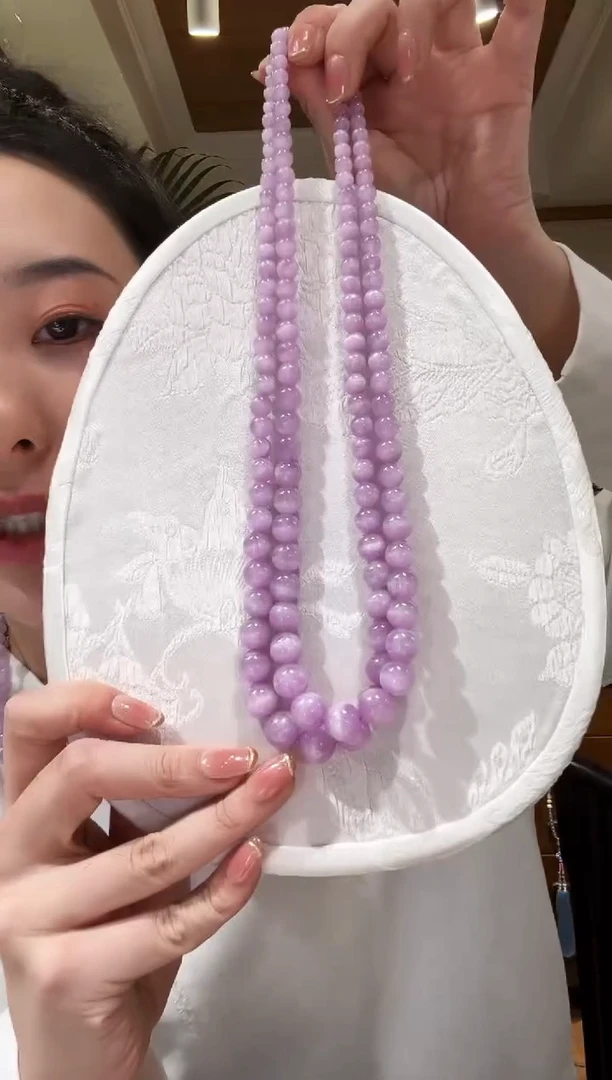 【闪购商品】锂辉石颈饰未镶嵌多样性发其一