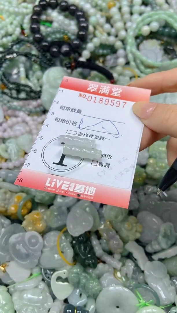 颈饰未镶嵌翡翠闪购0189597