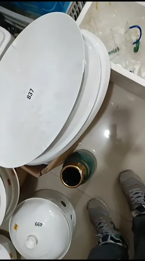 瓷飞*837一摞鱼炉