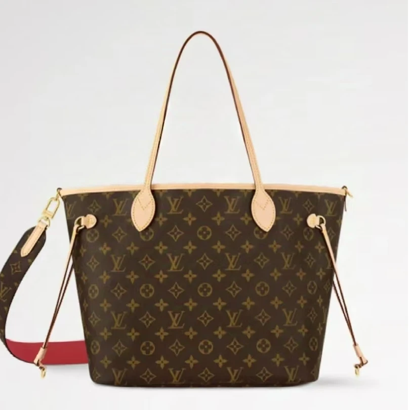 99新 LouisVuitton/路易威登 青奢荟/双面购物袋中号单肩包/63716