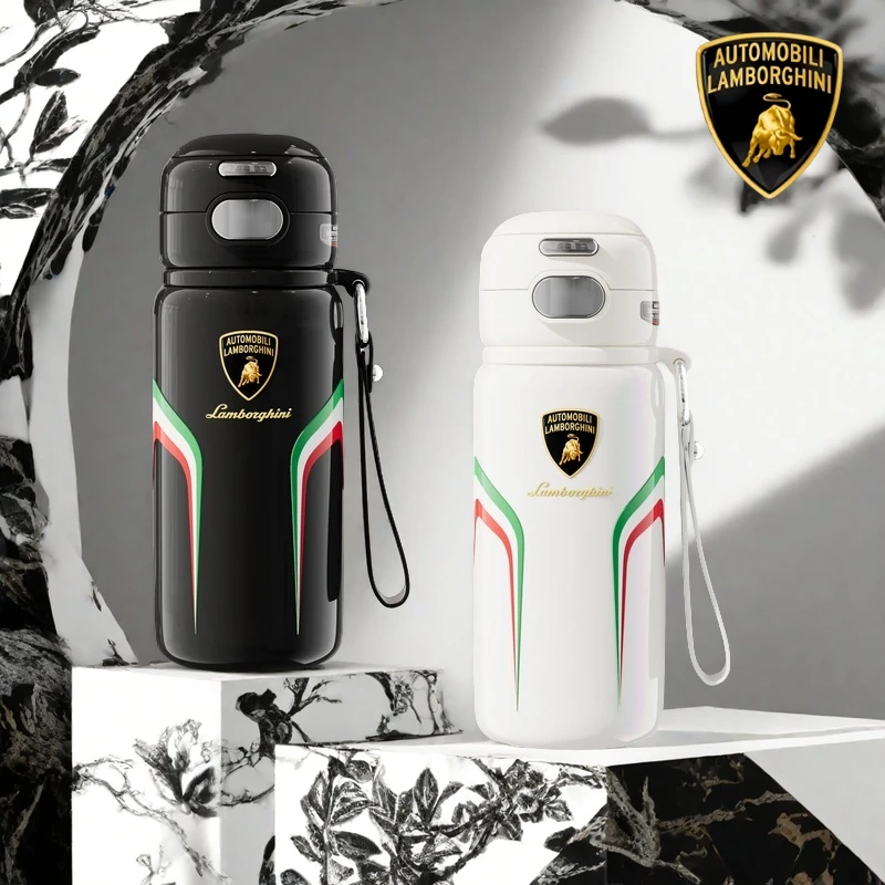 Lamborghini兰博基尼联名款一杯双饮男女可拎保温杯
