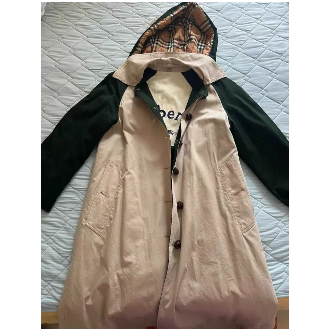 99新 BURBERRY/博柏利 双双臻选/cc00259/博柏利外套/uk8码