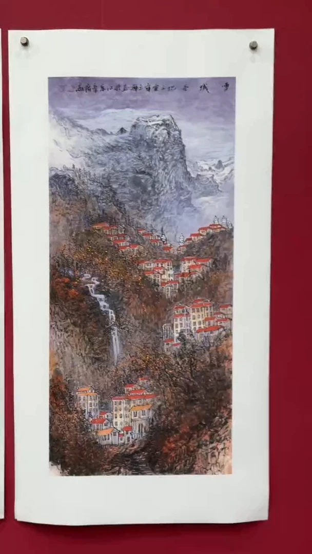 国画国画绘画山水花鸟