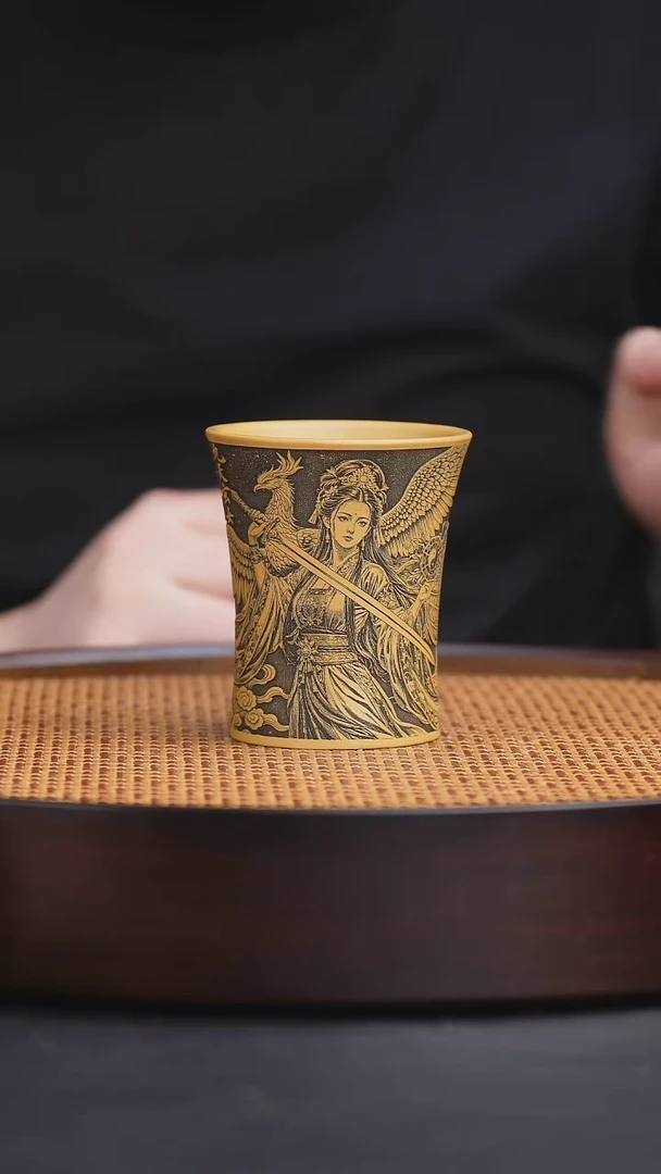 宜兴全手工紫砂杯