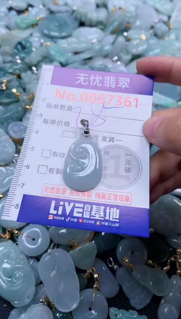 颈饰未镶嵌翡翠7361